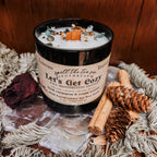Let’s Get Cozy Intention Candle | Warm Spiced Soy Candle
