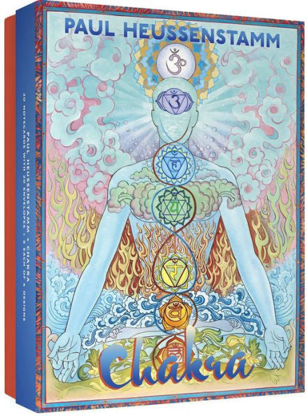 Chakra Notecards by Paul Heussenstamn