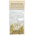 Package of barberry root bark with text on a white background