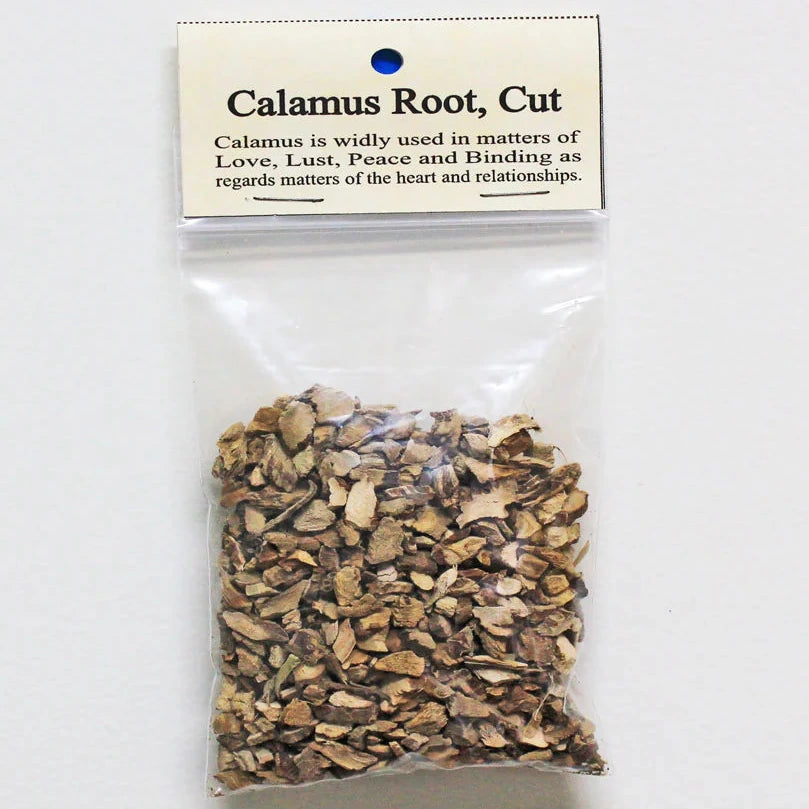 Package of Calamus Root with descriptive label on a white background