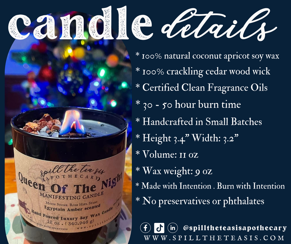 Mermaid Aura Intention Soy Wax Candle - 9oz - JAR COLOR MAY VARY