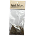 Package of Irish Moss with text on a white background