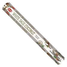 White Sage Coconut Incense Sticks - 20ct