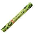 Box of Sweetgrass incense sticks on a white background